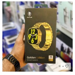 ساعت هوشمند طلایی استیل اصلی