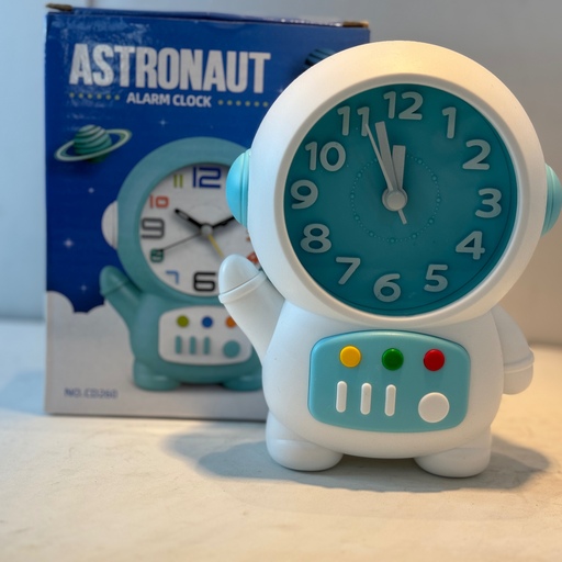 ساعت رومیزی طرح فضانورد رنگی  سیدانو 