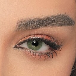 لنز چشم طبی رنگی آیس کالر Arizona سری لاکچری ( رنگ سبز کم رنگ بدون دور )