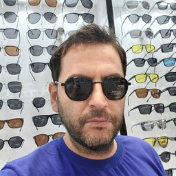 عینک آفتابی مردانه و زنانه مدل چند ضلعی مارک کارتیر  یووی 400 و پلاریزه(رنگ مشکی )