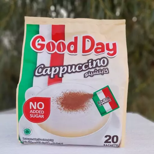 کاپوچینو  رژیمی گود دی(Good Day) بدون شکر 