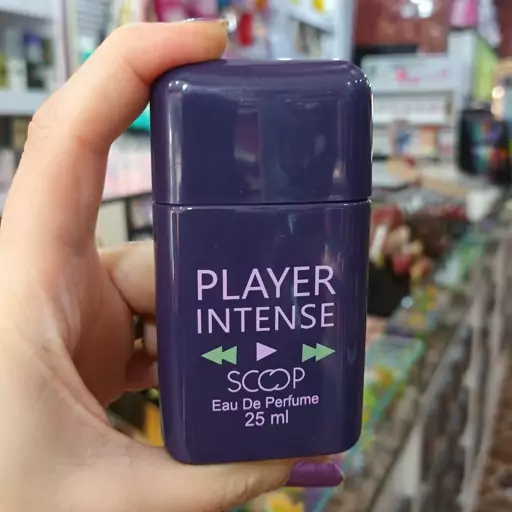 ادکلن اسکوپ SCOOP رایحه پلیر اینتنس PLAYER INTENSE حجم 25 میل