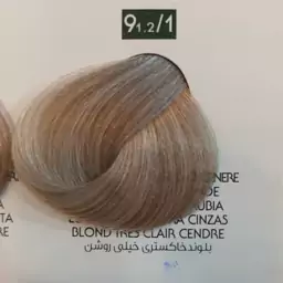 رنگ مو نچرال بلوند خاکستری خیلی روشن  very light ash blonde