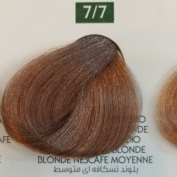 رنگ مو نچرال بلوند نسکافه ای متوسط medium necafe  blonde