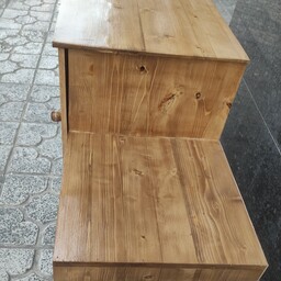 میز تلفن چوبی