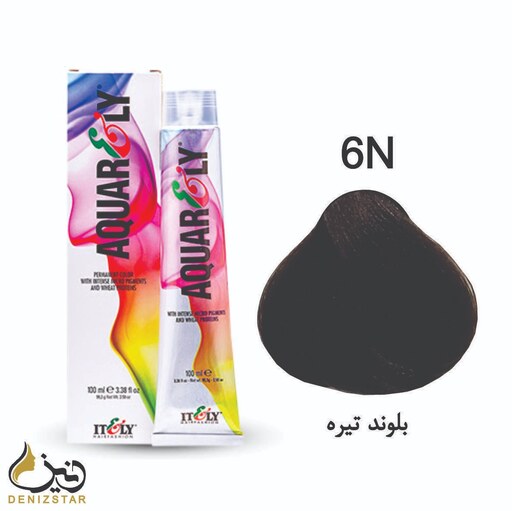 رنگ مو آکوارلی N6 (بلوند تیره)