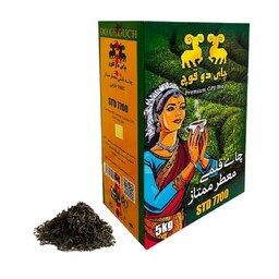 چای دوقوچ قلم  هندوستان و سیلان عطری ارل گری - 5 کیلوگرمی خوش طعم و دیر دم