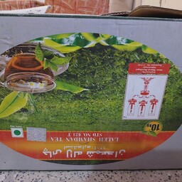 چای لاله شمعدان شکسته زرین هندوستان با طعم و ماندگاری بالا استاندارد 421 10 کیلوگرمی