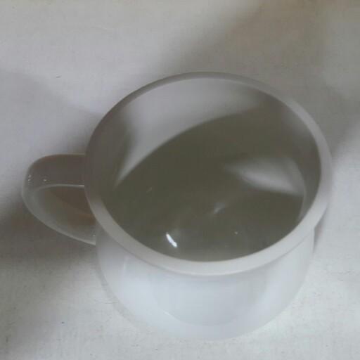 پالت 2 عددی فنجان بزرگ لاته سفید چینی درجه 1 بسیار شیک و با کیفیت  قابلیت  قر و ماکروویو  شستشو در ماشین ظرفشویی