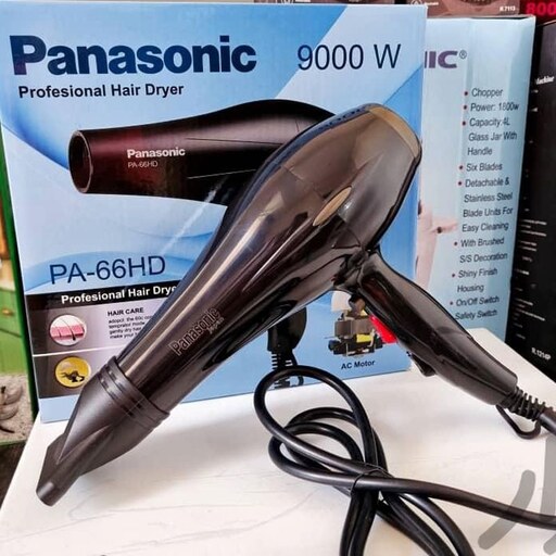 سشوار پاناسونیک 9000 وات مدل PA-66HD موتور سنگین Panasonic