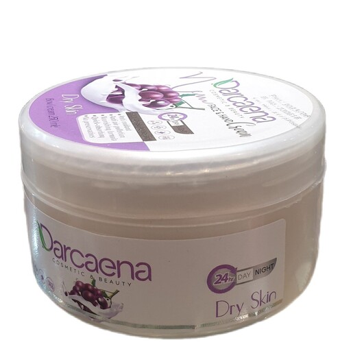 کرم مرطوب کننده صورت و دست پوست خشک  دراسنا مدل انگور  ( 250 میلی لیتر)  Darcaena Face and Hand Cream

