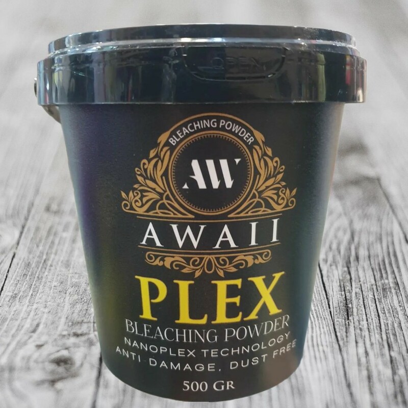 پودر پلکس  دکلره آوایی جدیدترین محصول آوایی (500 گرم) 
Awaii Plex Bleavhing Powder Nanoplex Technology