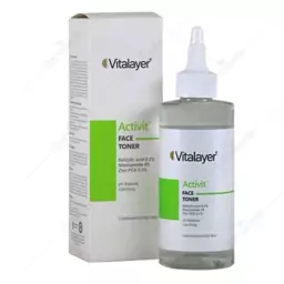 تونر پوست چرب و مختلط اکتی ویت ویتالیر (200 میل)  Vitalayer Activit Combo Oily Skin Face Toner
