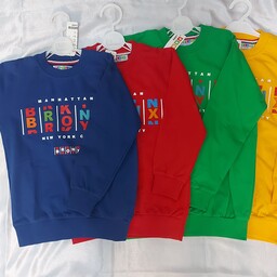 بلوز پسرانه دورس مدل حروف،جنس بلوز دورس خار خورده درجه یک،دو سایز 50 و 55،در 4 رنگ قرمز ،زرد،سبز ،آبی تیره 