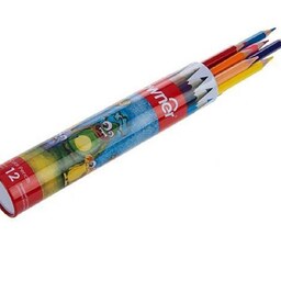 مداد رنگی 12 تایی لوله ای اونر