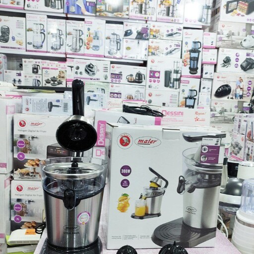 اب پرتقال گیری ماییر مدل MR-3020
بدنه استیل 
