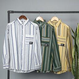 پیراهن مردانه پشمی کنفی کاویان

جنس نخ پنبه پشمی

طرح راه راه

رنگ  مختلف
