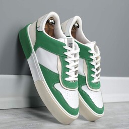کفش اسپرت کتونی مردانه برشکا سفید سبز سایز 41تا43 