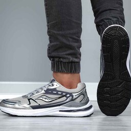 مدل کتونی مردانه ساکانی طوسی آبی Saucony سایز 41 و 44