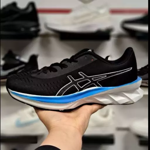 کفش ورزشی مردانه اسیکس مشکی 41 تا 44 کتونی Asics