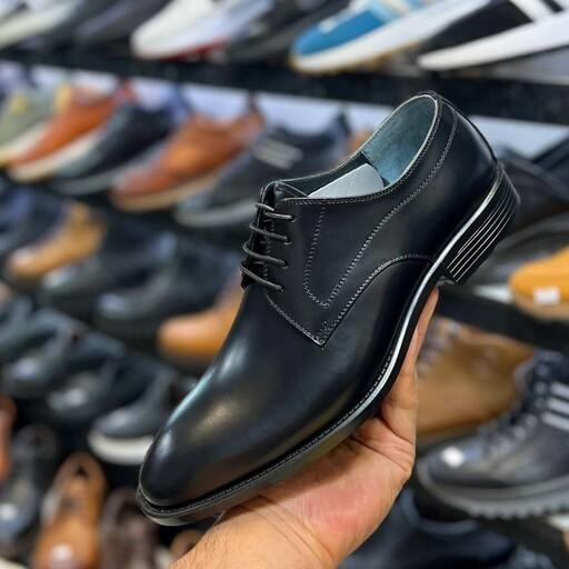 کفش مردانه مجلسی
چرم 
مدل behgadam