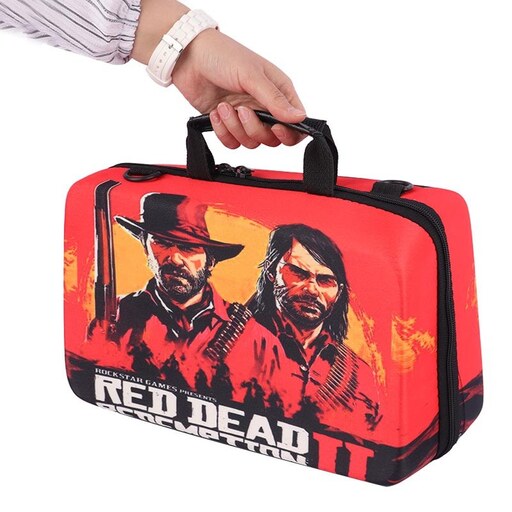 کیف کنسول بازی PS5 طرح Red Dead Redemption 2