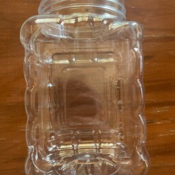 بطری پت پلاستیکی با درب دهانه 70 -وزن پریفرم50گرم- شفاف-(2کیلویی عسل)-