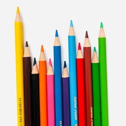 مداد رنگی 12 رنگ آریا مدل آرتیست مقوایی کیفیت بالا ویژه هنرمندان