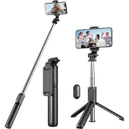 مونوپاد بلوتوثی (پایه نگهدارنده گوشی موبایل سه پایه فیلم برداری عکاسی همسفر منوپاد طرح و مدل اصلی