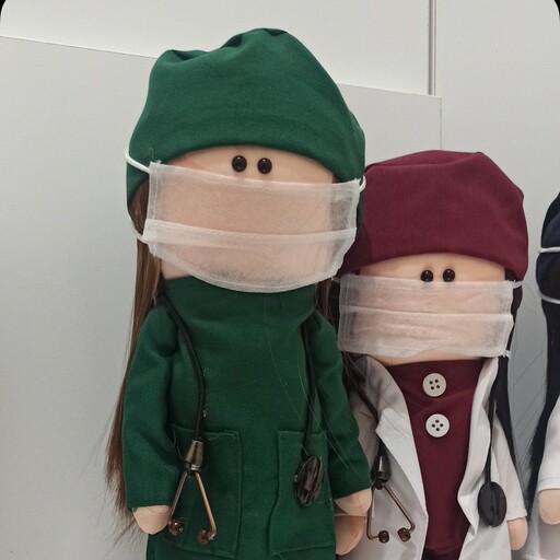 عروسک اتاق عمل-عروسک جراح-قد30سانت( ارسال رایگان)