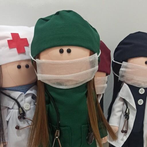 عروسک اتاق عمل-عروسک جراح-قد30سانت( ارسال رایگان)