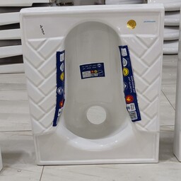 توالت طبی توالت زمینی کاسه توالت سنگ توالت ریملس مدل اریکا (ارسال بصورت پس کرایه)