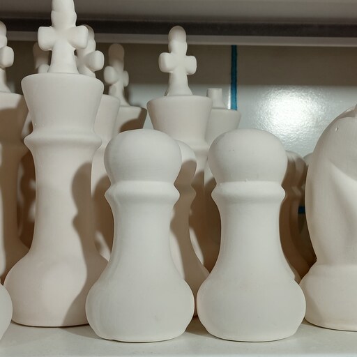 ست شطرنج سفالی 