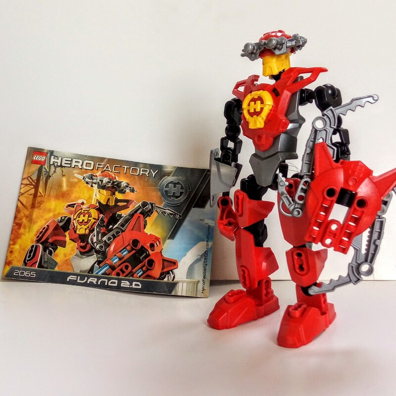 لگو ربات هرو فکتوری hero factory ( بیونیکل ) اصل lego فیگور 3