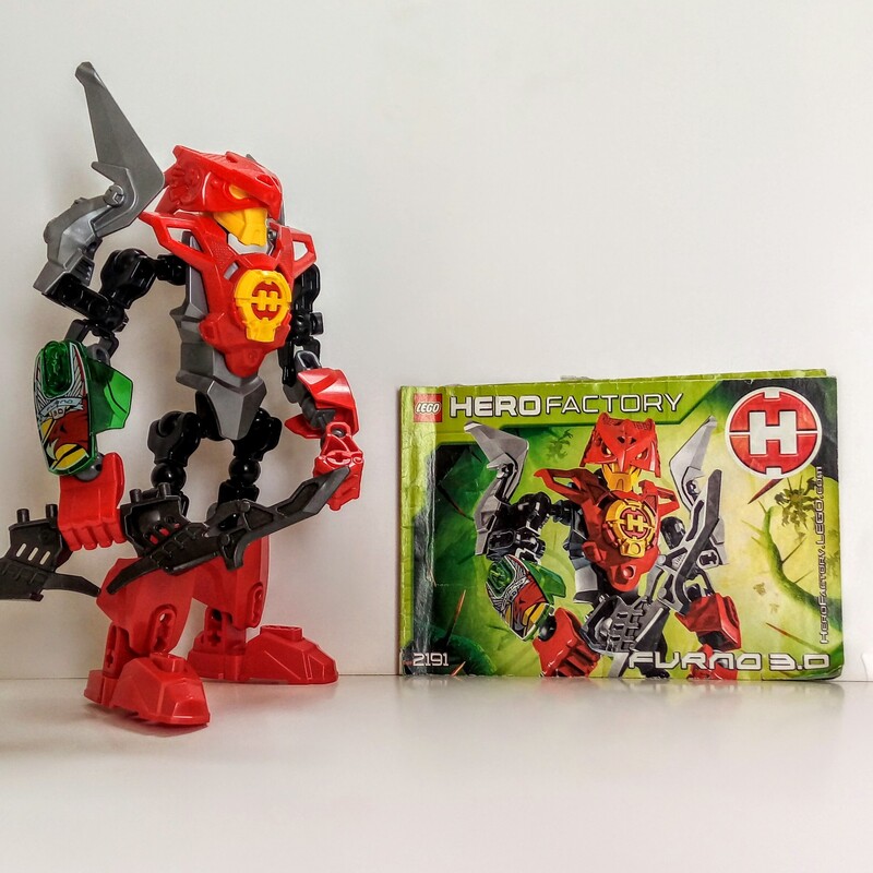 لگو ربات هرو فکتوری hero factory ( بیونیکل ) اصل lego فیگور