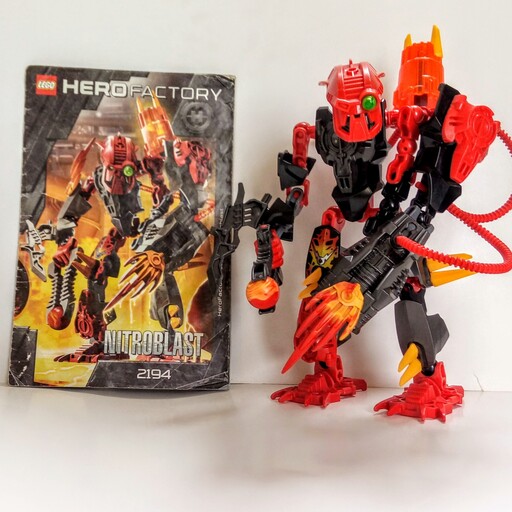 لگو ربات هرو فکتوری hero factory ( بیونیکل ) اصل lego فیگور 11