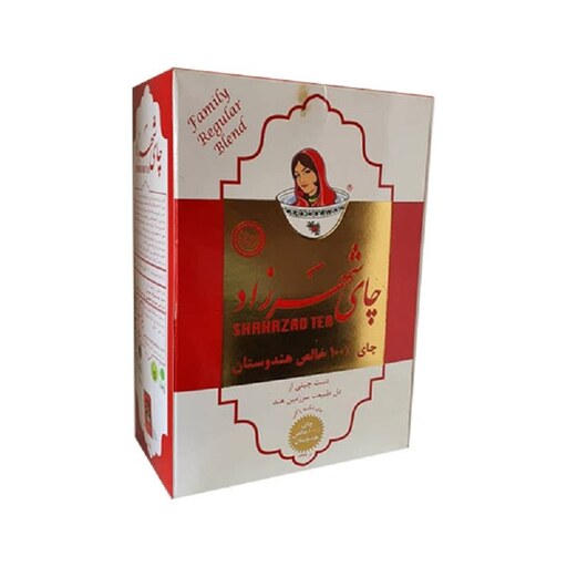 چای شهرزاد قرمز ساده 400 گرمی بدون عطر