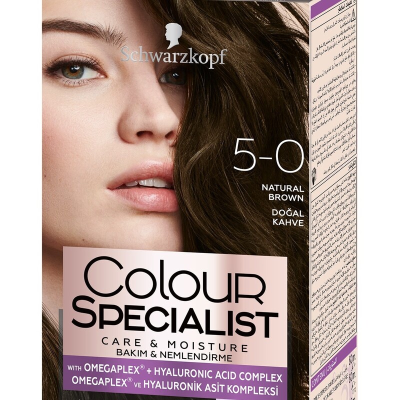 کیت رنگ مو شوارزکف شماره 0-5 رنگ قوه ای طبیعی