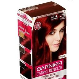 کیت رنگ مو گارنیر سری carpici  Renkler شماره 4.6  رنگ قرمز شرابی تیره