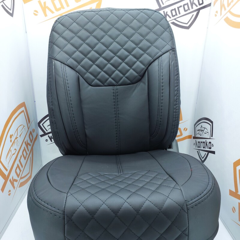 روکش صندلی اتومبیل تمام چرم طرح P50 مناسب انواع ماشین های کوییک ساینا پراید131 