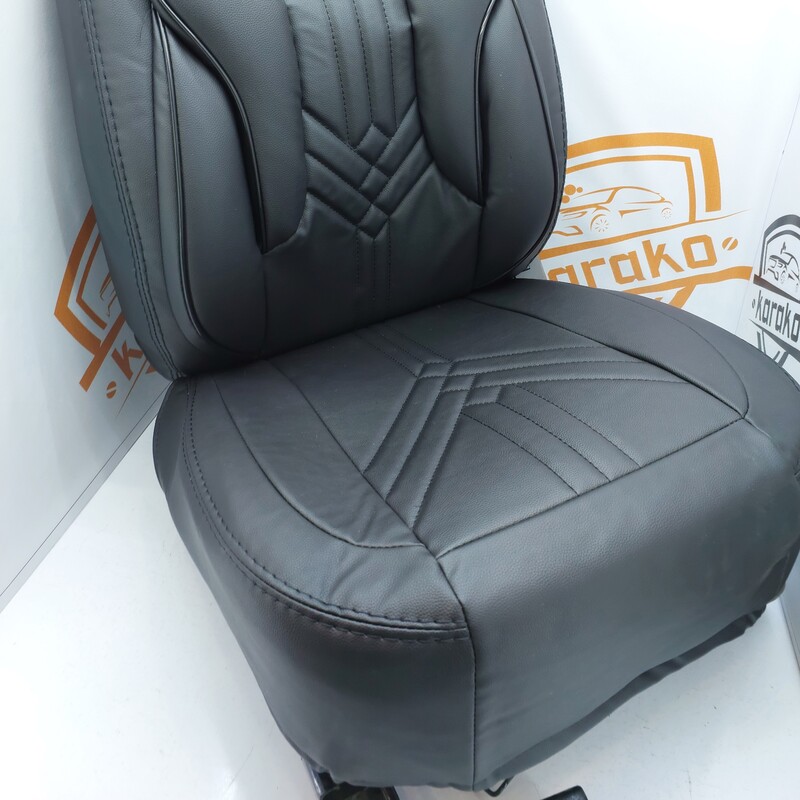 روکش صندلی اتومبیل تمام چرم طرح سناتور مناسب انواع ماشین های کوییک ساینا 131تیبا