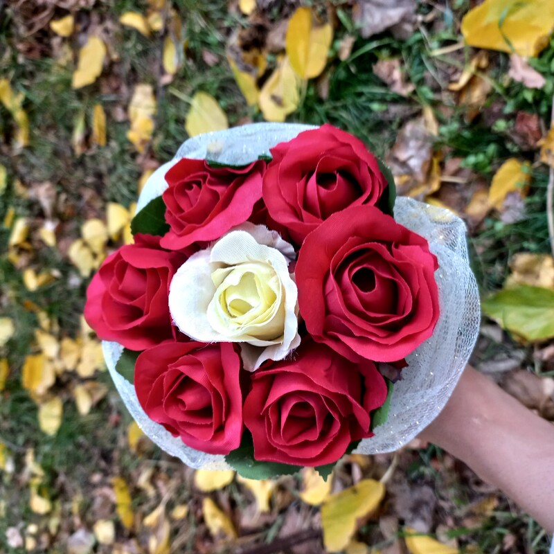 دسته  گل  مصنوعی  عروس  مناسب  برای رتمام  مراسمات