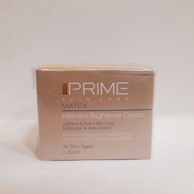 کرم روشن کننده قوی پوست پریم

Prime Intensive Brightener Cream

