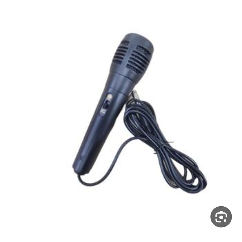 میکروفون سیمی سیم 3 متری کیفیت صدای عالی مناسب برای انواع اسپیکر 