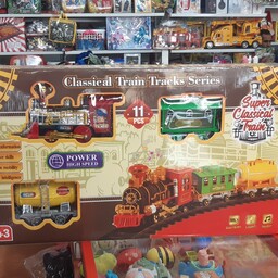 قطار اسباب بازی کلاسیک موزیکال و چراغدار