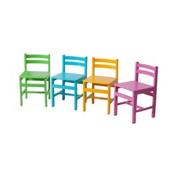 صندلی کودک گنجینه مدل رنگارنگ