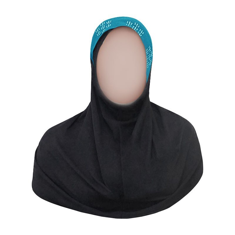 حراج مقنعه زنانه نقاب دار نخی برند ثنا، کد02