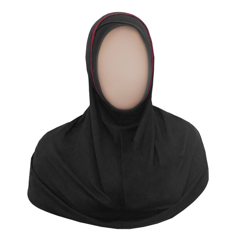 حراج مقنعه زنانه نقاب دار نخی برند ثنا، کد06