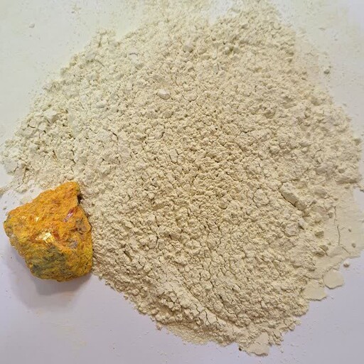 نوره ی زرنیخ دار 7 کیلویی   (100 بسته ی 70 گرمی )