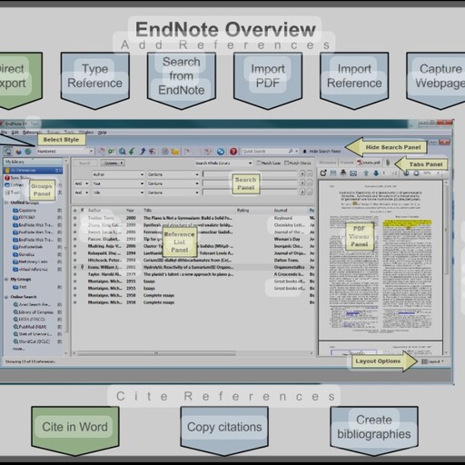 پکیج  آموزشی نرم افزار EndNote اندنوت و word همراه با فلش  